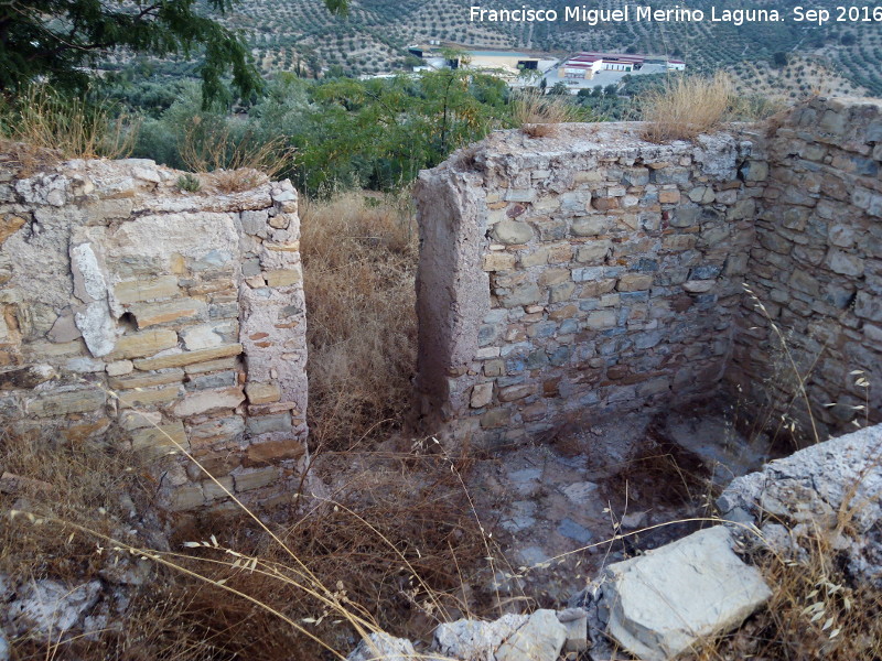 Casería de Tapia - Casería de Tapia. Puerta con Los Villares al fondo