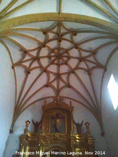 Iglesia de la Asunción - Iglesia de la Asunción. Bóveda de crucería