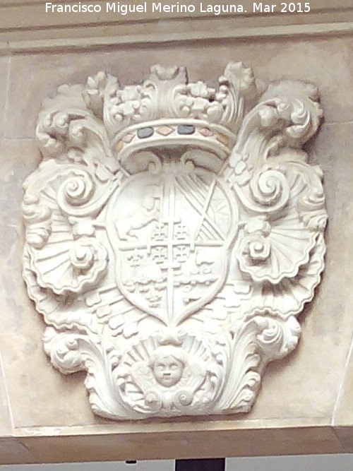 Palacio de Villalón - Palacio de Villalón. Escudo