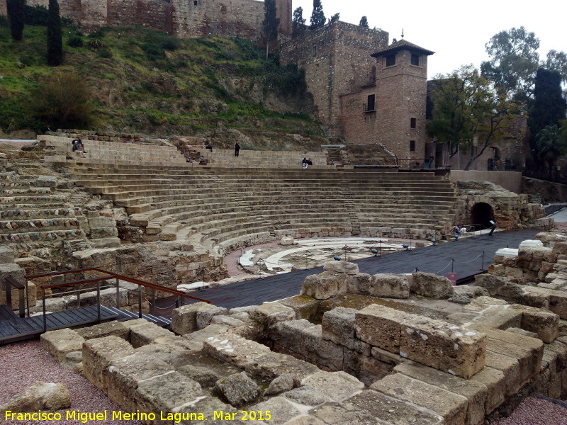 Teatro Romano de Málaga - Teatro Romano de Málaga. 
