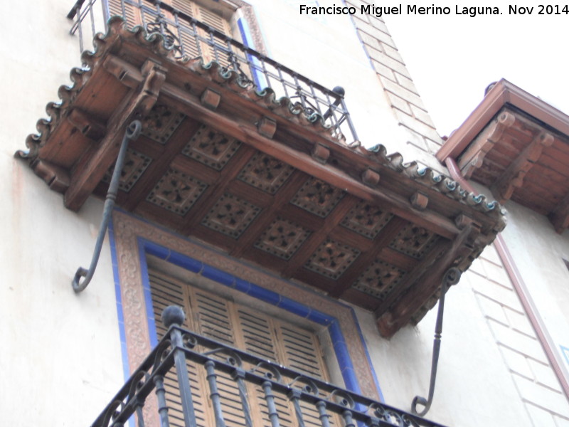Casa de la Calle Genaro Parra nº 5 - Casa de la Calle Genaro Parra nº 5. Tejadillo