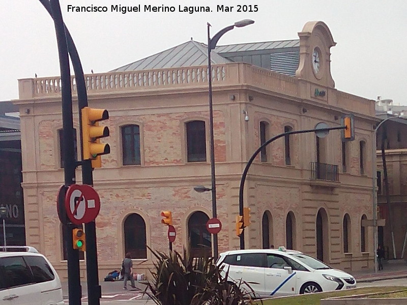 Estación María Zambrano - Estación María Zambrano. Edificio de la Estación Antigua
