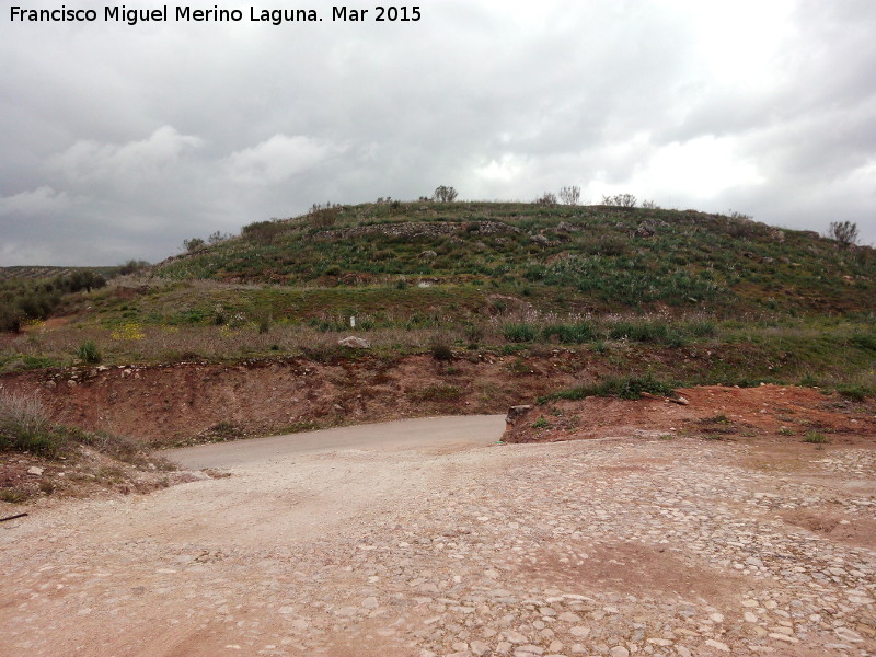 Eras de la Muña - Eras de la Muña. Eras en el cerro de enfrente