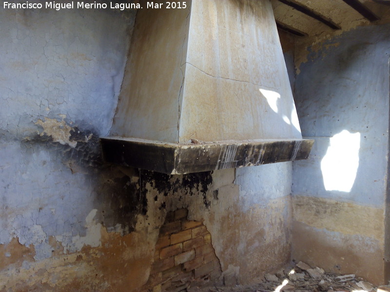 Cortijo del Mollejón Nuevo - Cortijo del Mollejón Nuevo. Chimenea