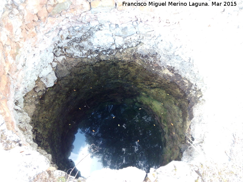 Pozo del Mollejón - Pozo del Mollejón. Agua