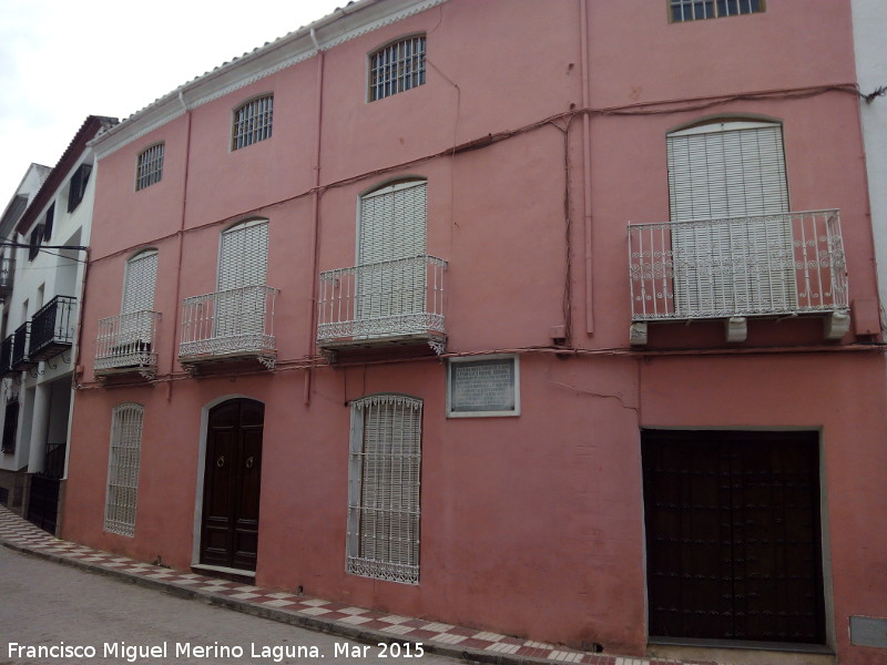 Casa del Teniente Francisco Mrmol - Casa del Teniente Francisco Mrmol. Fachada