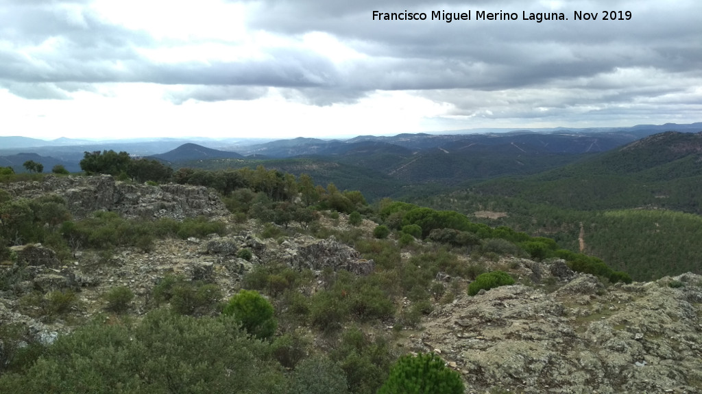 Cerro Monuera - Cerro Monuera. Vistas desde la cumbre