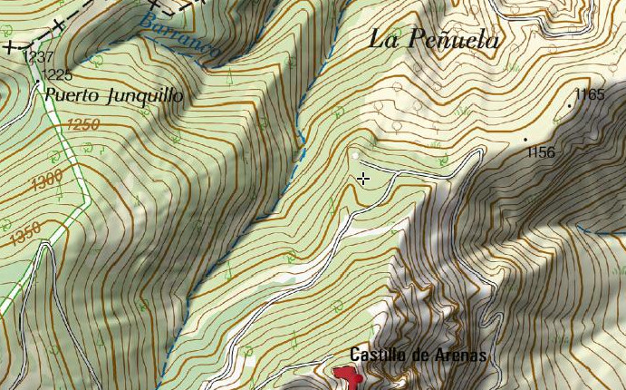 Cortijo de la Peñuela - Cortijo de la Peñuela. Mapa