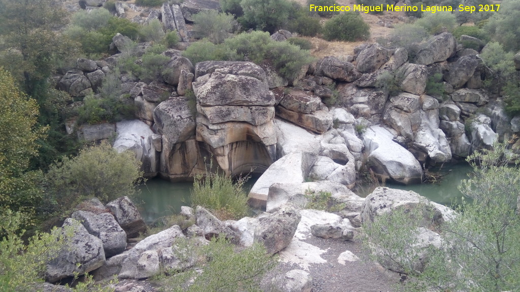 Río Rumblar - Río Rumblar. Río Rumblar a su paso por la Dehesa Burguillos
