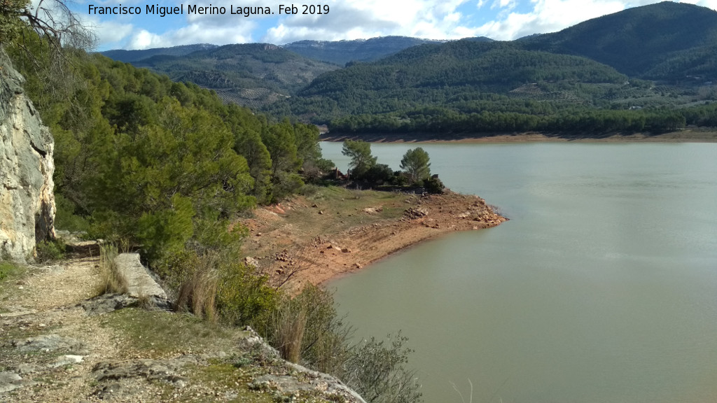 Cortijo del Chorreón - Cortijo del Chorreón. Desde el tranco