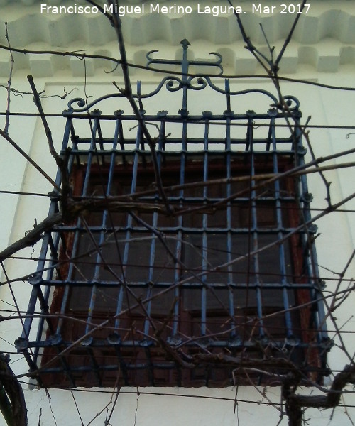 Cortijo Ruicerezo Alto - Cortijo Ruicerezo Alto. Reja de rosetas