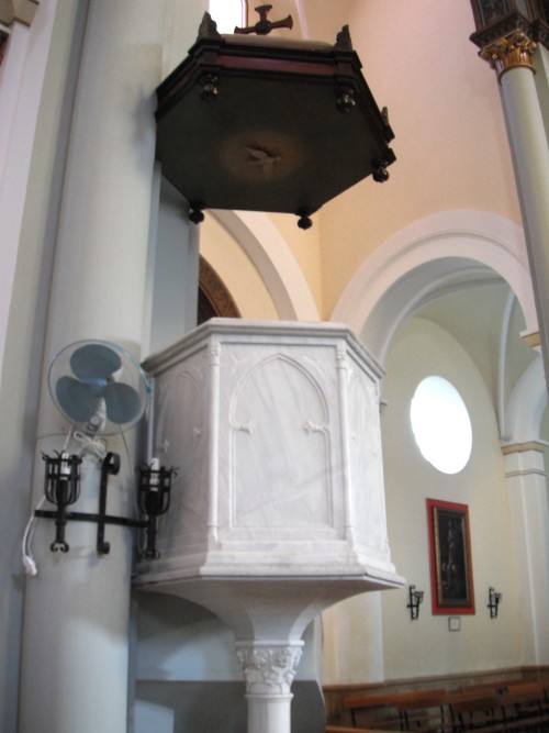 Iglesia de Ntra Sra de la Asunción - Iglesia de Ntra Sra de la Asunción. Púlpito