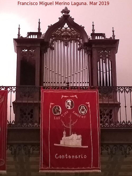 Iglesia de Ntra Sra de la Asunción - Iglesia de Ntra Sra de la Asunción. Órgano