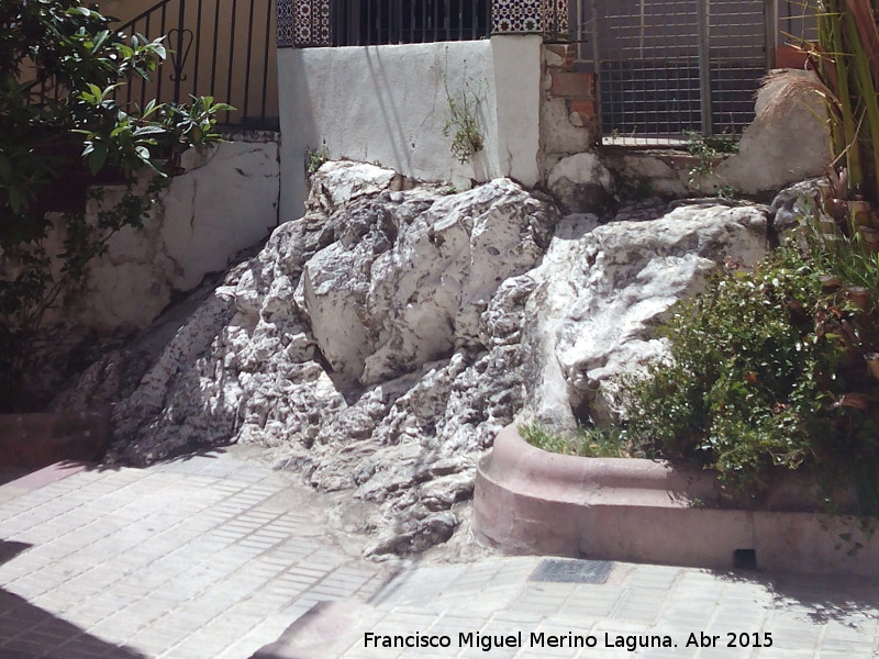 Afloramiento rocoso de la Calle García Morente - Afloramiento rocoso de la Calle García Morente. 