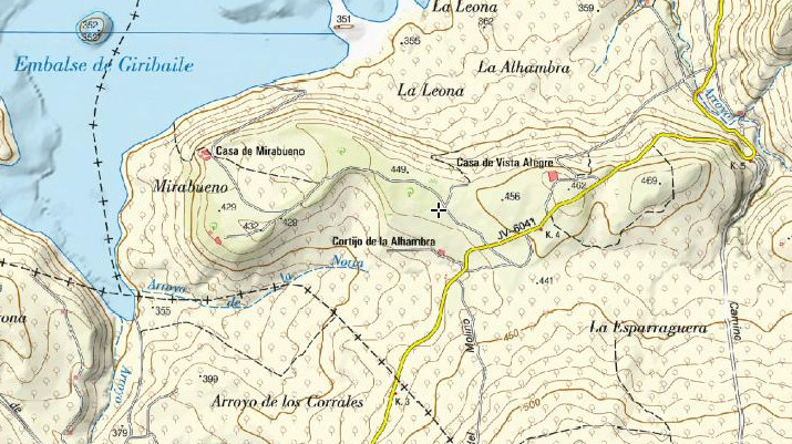 Edificio del Hotel de la Alhambra - Edificio del Hotel de la Alhambra. Mapa