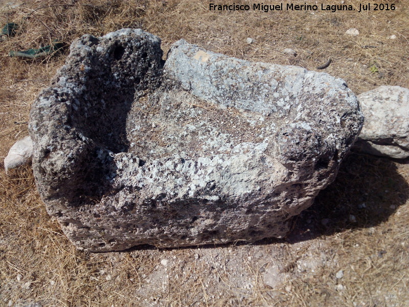 Villa Romana de Bruñel - Villa Romana de Bruñel. Pileta