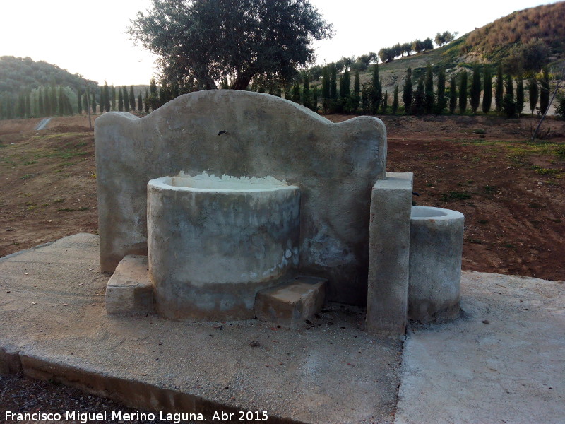Fuente de la Ermita Nueva - Fuente de la Ermita Nueva. En construcción