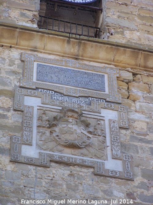 Iglesia de la Asunción - Iglesia de la Asunción. Escudo