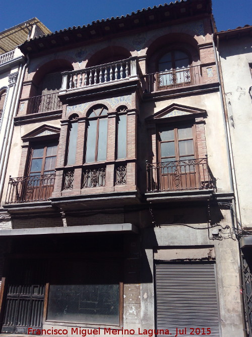 Casa de la Calle Carrera de las Mercedes n� 39 - Casa de la Calle Carrera de las Mercedes n� 39. Fachada