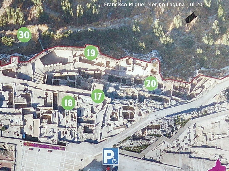 La Mota. Arrabal de San Bartolomé - La Mota. Arrabal de San Bartolomé. Foto aérea. Numero 30