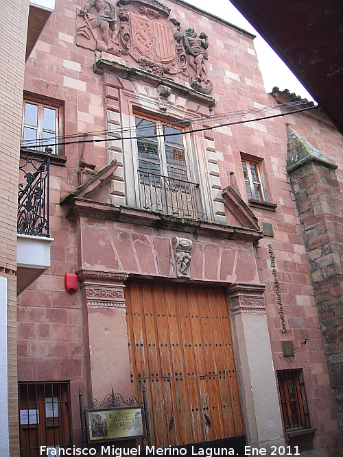 Castillo de Bailén - Castillo de Bailén. Fachada del Palacio Ducal