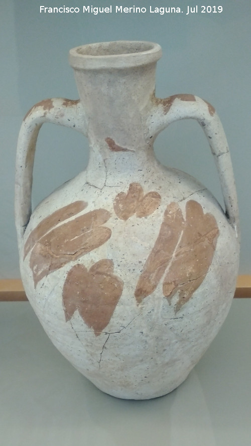 Cerámica Almohade - Cerámica Almohade. Jarra siglos XII-XIII. Alhama de Murcia