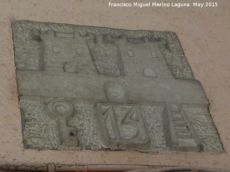 Casa de la Calle Arroyo de San Pedro nº 13 - Casa de la Calle Arroyo de San Pedro nº 13. Placa