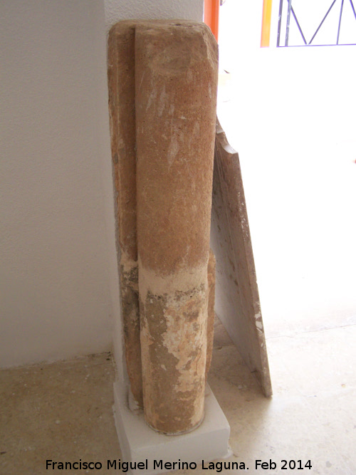 Historia de Santisteban del Puerto - Historia de Santisteban del Puerto. Fuste. Museo Arqueológico de Santisteban