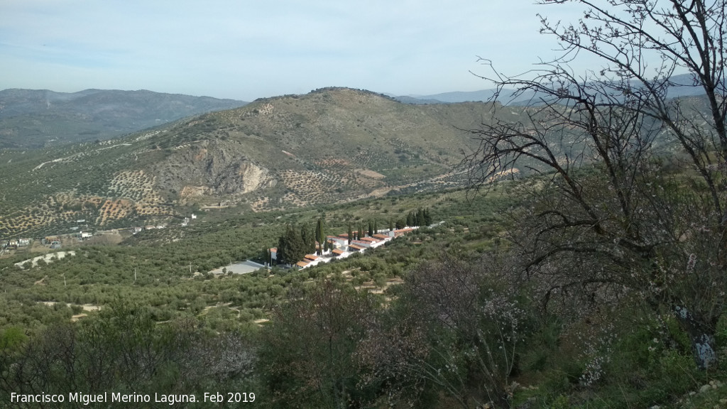 Cerro de la Coronilla - Cerro de la Coronilla. Con el cementerio en primer término
