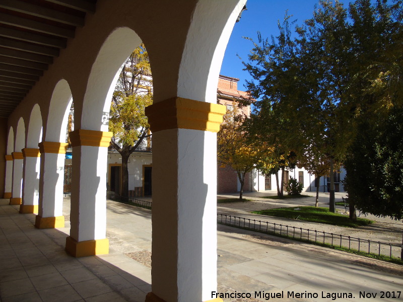 Ermita del Egido - Ermita del Egido. Soportales