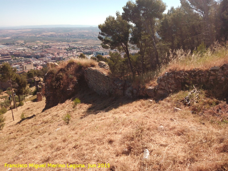 Muralla de Jan. Lienzo Norte IV - Muralla de Jan. Lienzo Norte IV. 