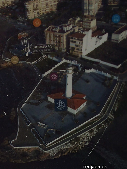 Termas romanas - Termas romanas. Crculo azul claro