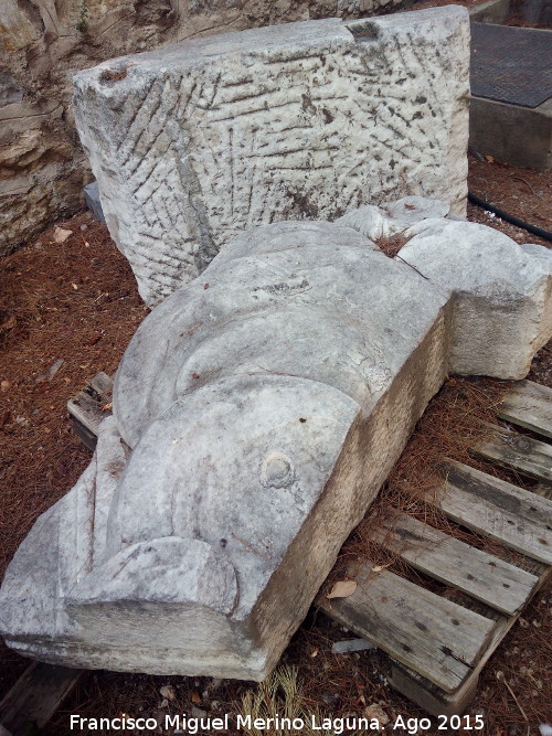 Altar de Verdiguier - Altar de Verdiguier. Piezas