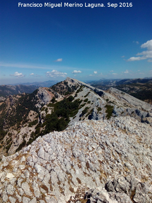 Aguilón del Loco - Aguilón del Loco. Desde el Peñón del Guante
