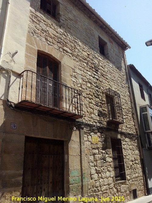 Casa de la Calle Caldereros nº 34 - Casa de la Calle Caldereros nº 34. Fachada