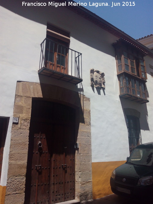 Casa de la Calle Juan Montilla nº 16 - Casa de la Calle Juan Montilla nº 16. 