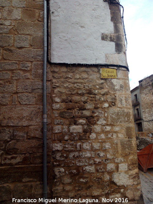 Casa de la Calle San Jorge nº 2 - Casa de la Calle San Jorge nº 2. Esquina