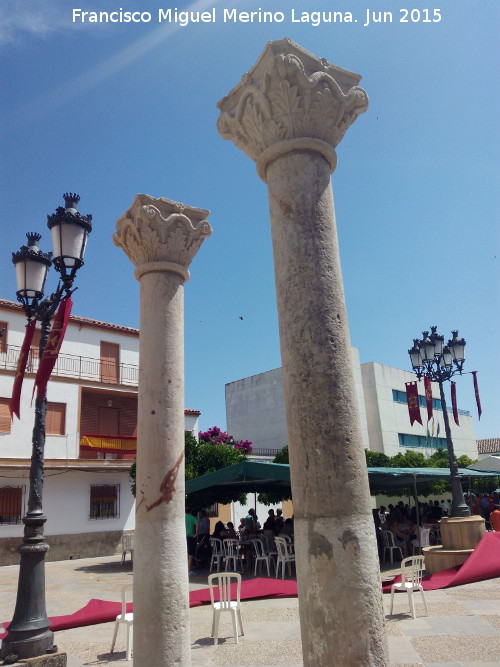 Plaza de la Constitución - Plaza de la Constitución. Columnas