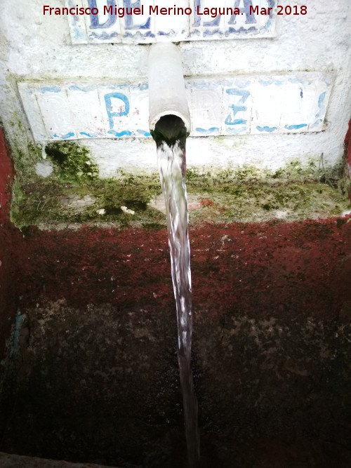 Fuente de la Paz - Fuente de la Paz. Ca�o