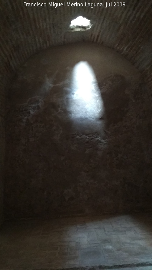 Baños árabes de la Marzuela - Baños árabes de la Marzuela. Sala fría