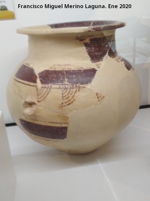 Cer�mica Ibera - Cer�mica Ibera. Palacio ibero del Cerro de la Merced - Cabra. Exposici�n en el Museo Ibero de Ja�n