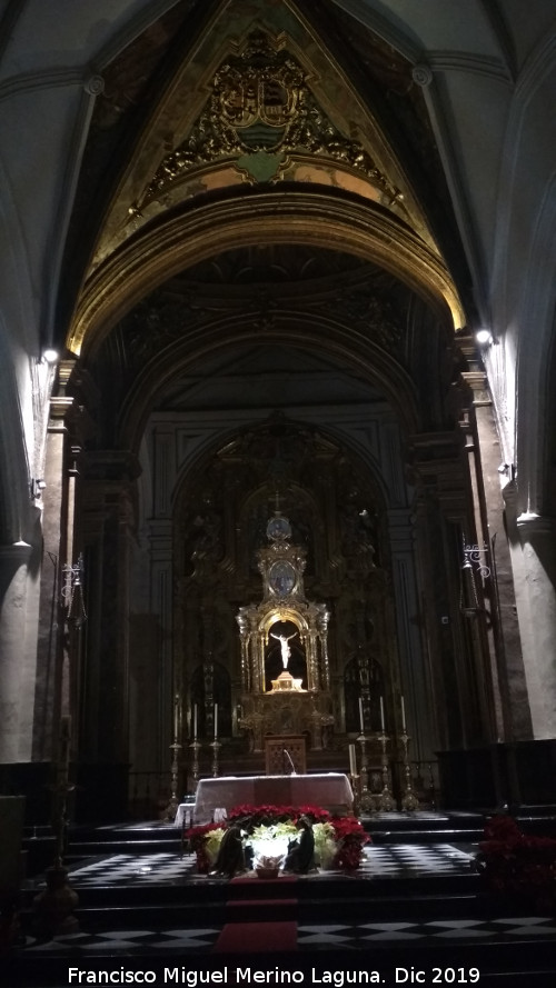 Bas�lica de San Ildefonso. Tabern�culo - Bas�lica de San Ildefonso. Tabern�culo. 