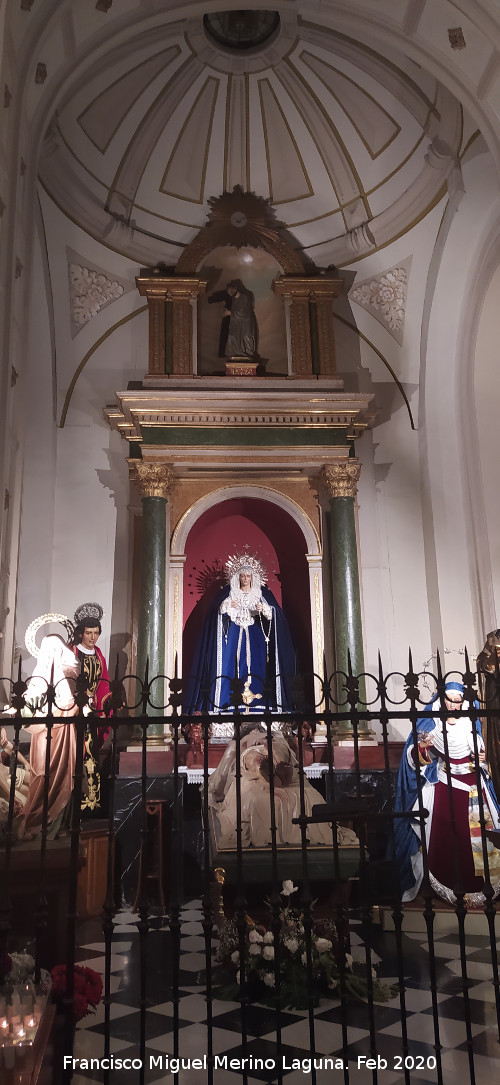 Bas�lica de San Ildefonso. Capilla del Bautismo - Bas�lica de San Ildefonso. Capilla del Bautismo. 