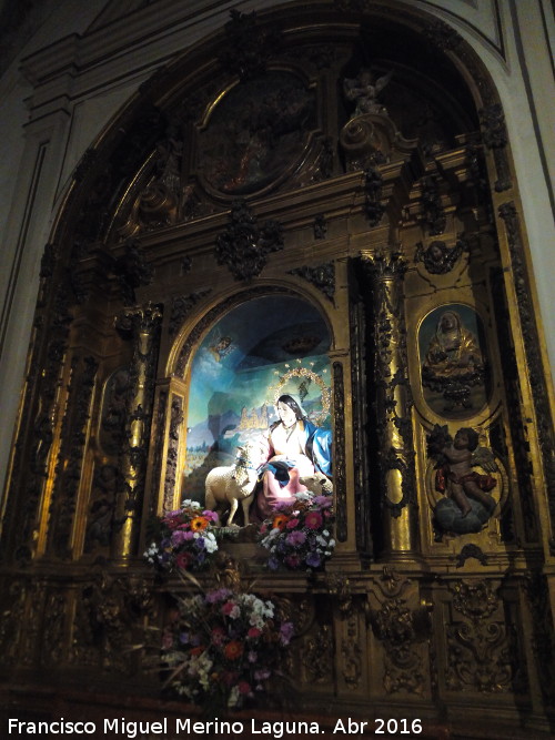 Basílica de San Ildefonso. Altar de la Divina Pastora - Basílica de San Ildefonso. Altar de la Divina Pastora. 