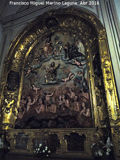 Basílica de San Ildefonso. Altar de las Almas - Basílica de San Ildefonso. Altar de las Almas. 