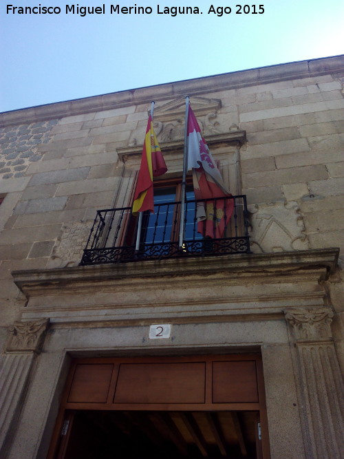 Palacio de don Gaspar del Águila - Palacio de don Gaspar del Águila. Portada