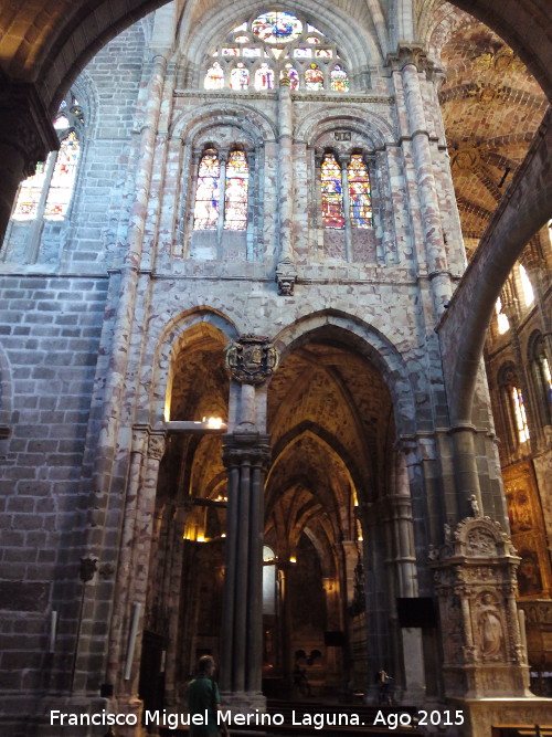 Catedral de Ávila - Catedral de Ávila. Crucero