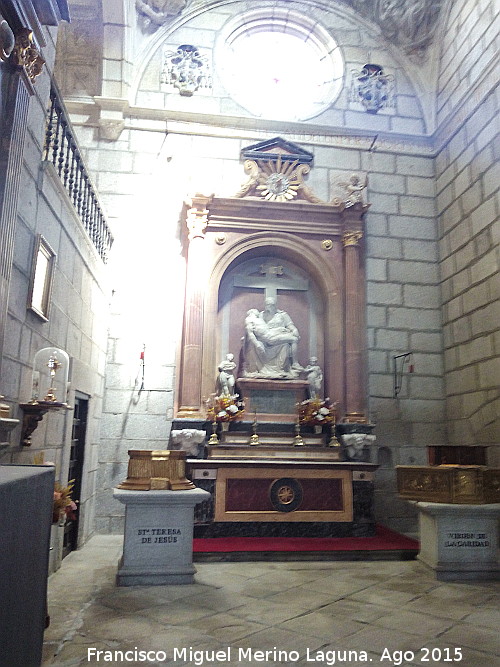 Catedral de vila. Capilla de la Piedad - Catedral de vila. Capilla de la Piedad. 