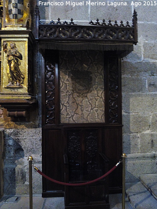 Catedral de Ávila. Capilla de San Antolín - Catedral de Ávila. Capilla de San Antolín. 