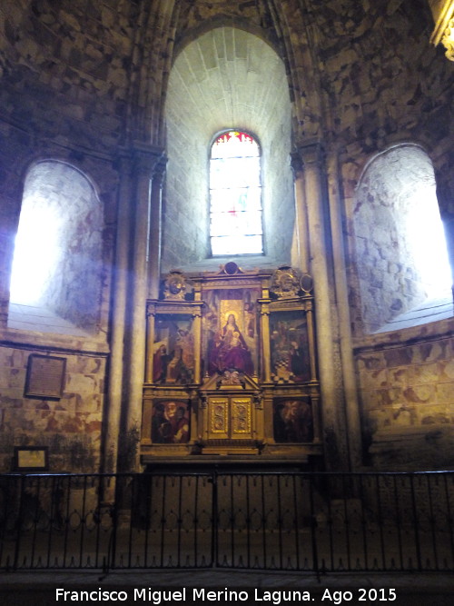 Catedral de Ávila. Capilla de Ntra Sra de Gracia - Catedral de Ávila. Capilla de Ntra Sra de Gracia. 